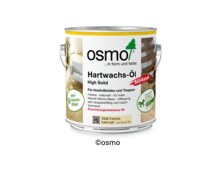 Farbe für Holzfussböden von Osmo